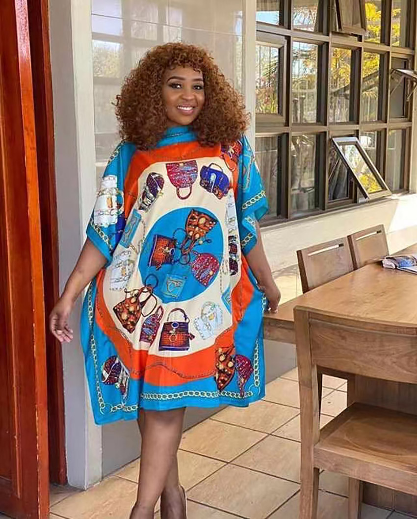 Summer Clothing Recommendations - Vestido largo de seda estampado para