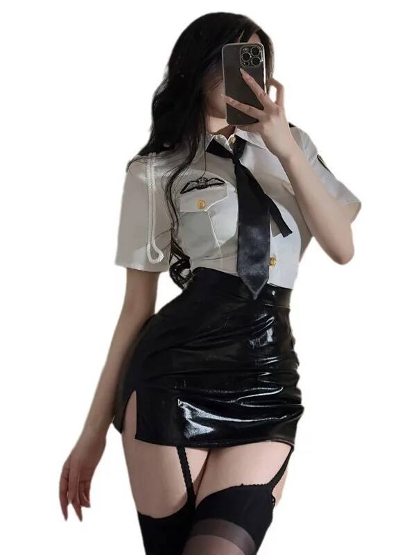 Summer Clothing Capsule - Ropa de asistente de vuelo Sexy,