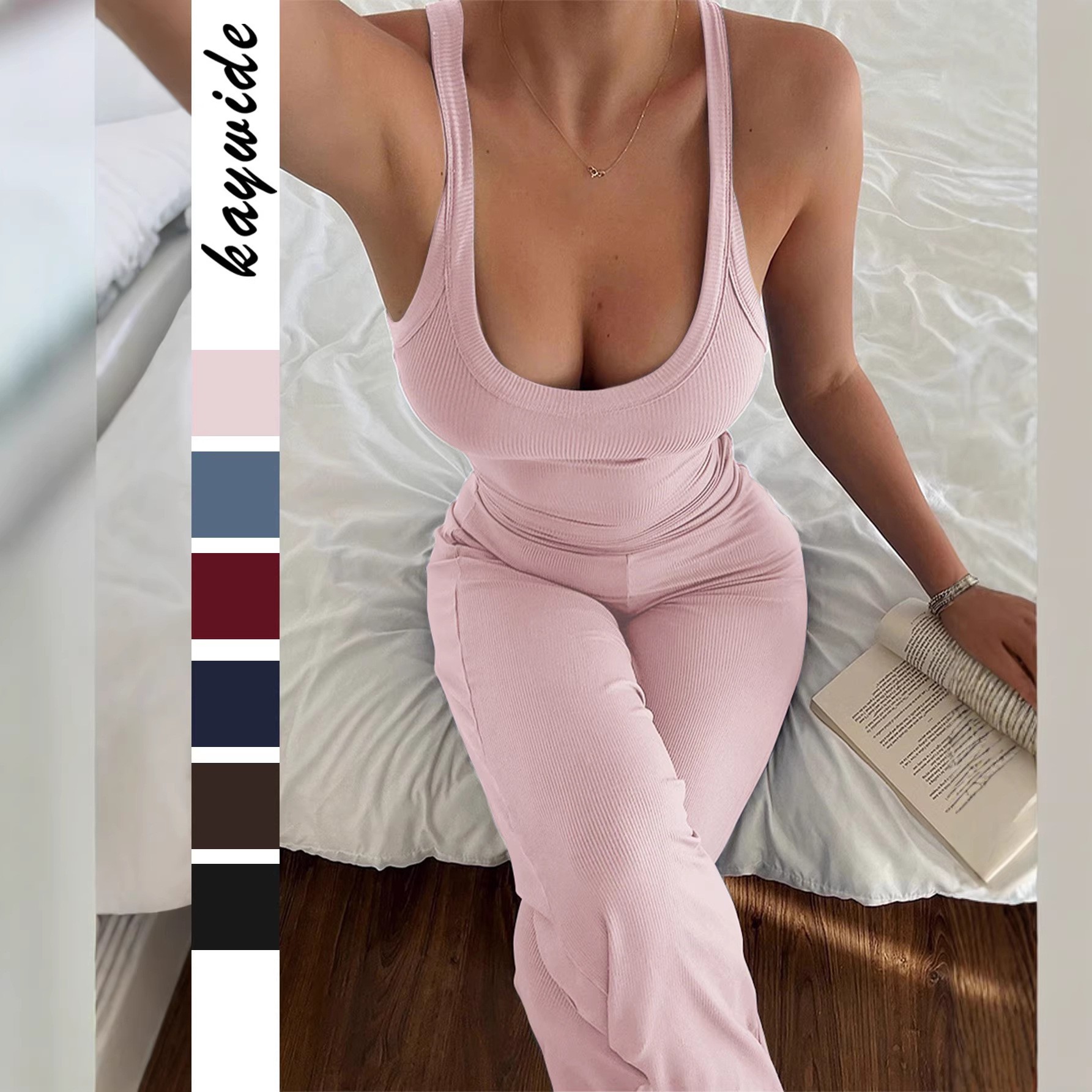 Summer Clothing Usa - Conjunto deportivo de verano para mujer,