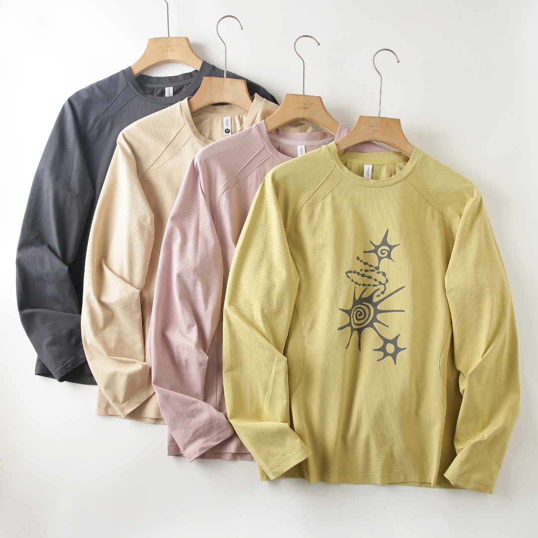 Summer Clothing Line - Camiseta Unisex de Manga Larga Transpirable