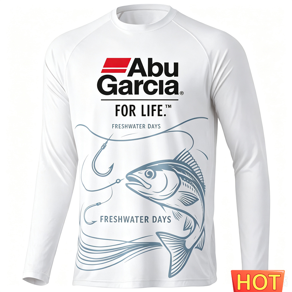 Summer Clothing Tops - Camiseta de Pesca de Manga Larga