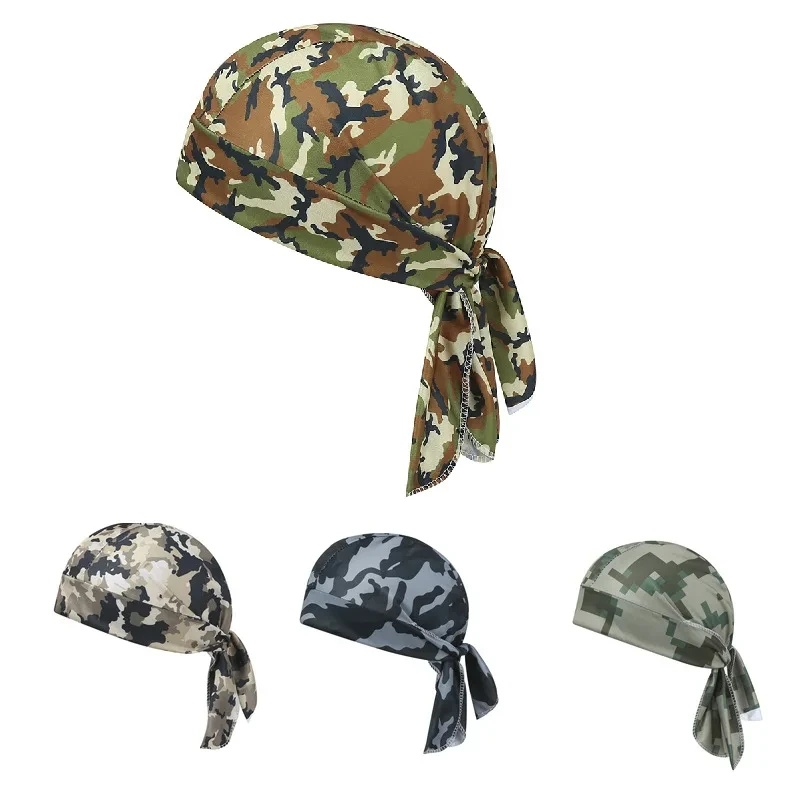 Summer Clothing Capsule - Pañuelo de camuflaje para la cabeza,