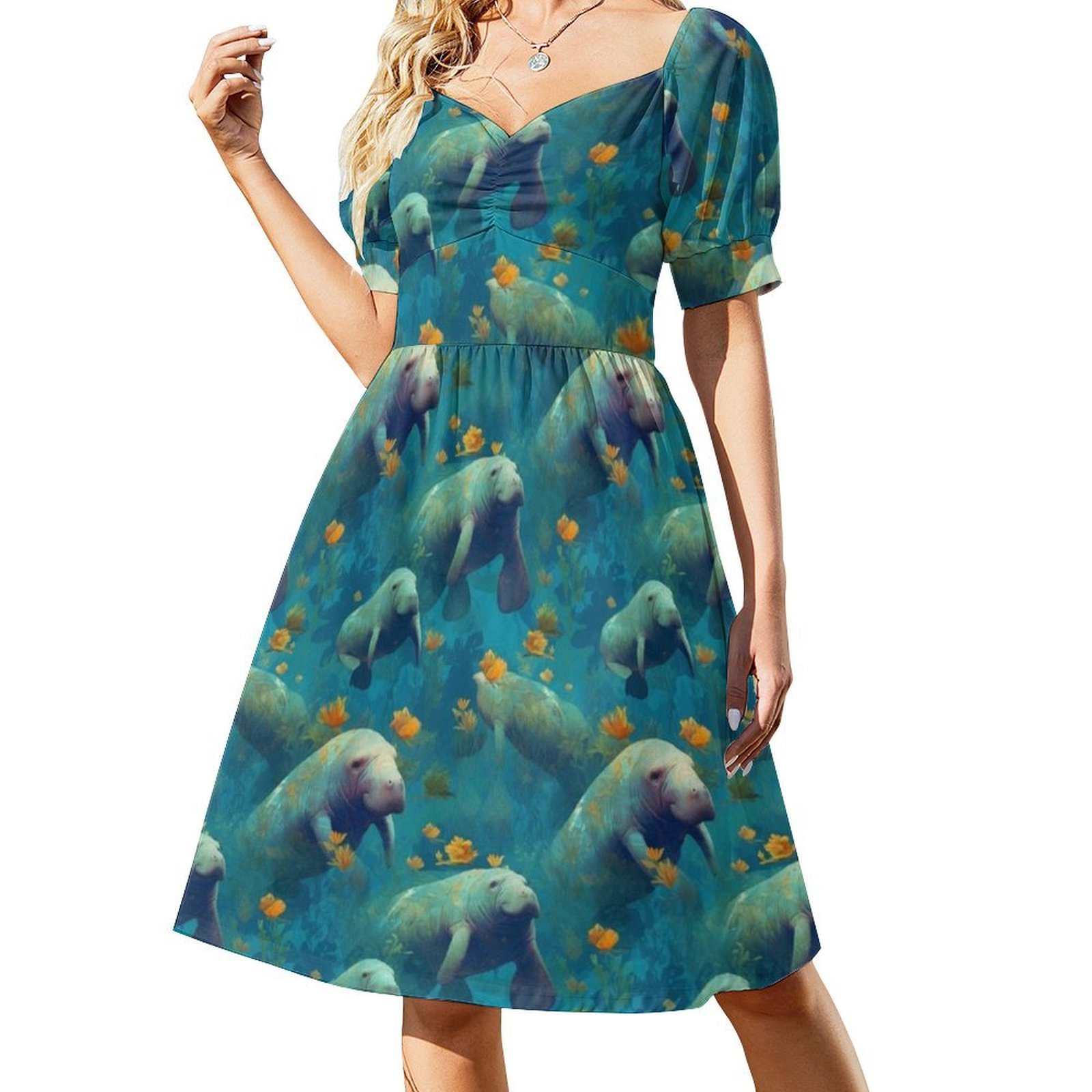 Lindo patrón de Manatees en va - Summer Clothing Patterns reseña y precio