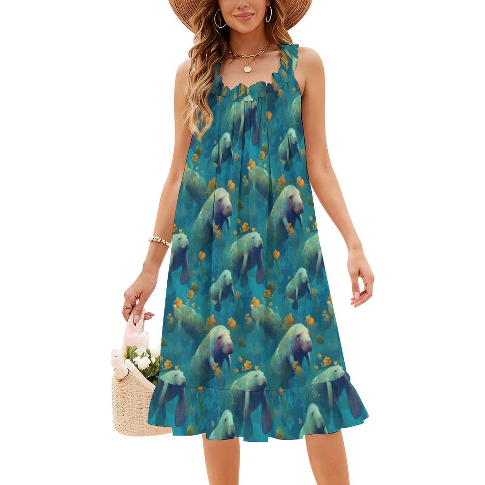 Lindo patrón de Manatees en va - Summer Clothing Patterns reseña y precio