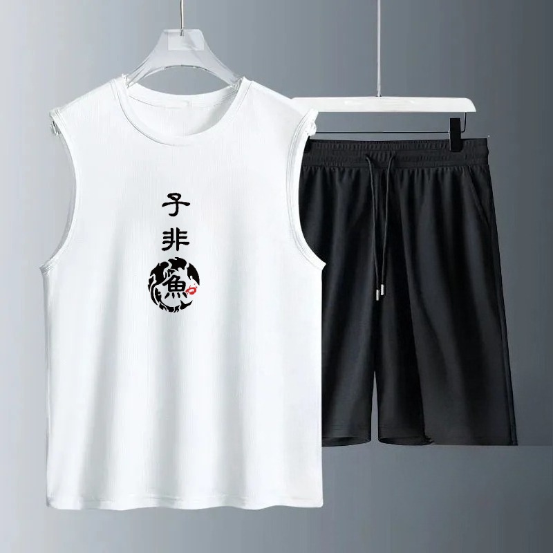 Conjuntos de Camisetas sin Man - Summer Clothing Drip reseña y precio