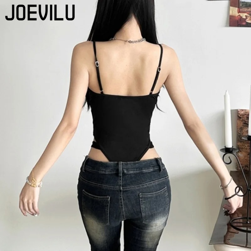 Body negro Y2K para mujer, Top - Summer Clothing Model reseña y precio