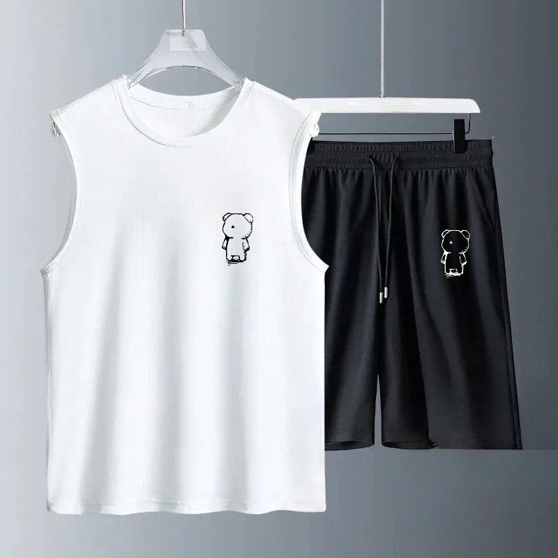 Conjuntos de Camisetas sin Man - Summer Clothing Usa reseña y precio