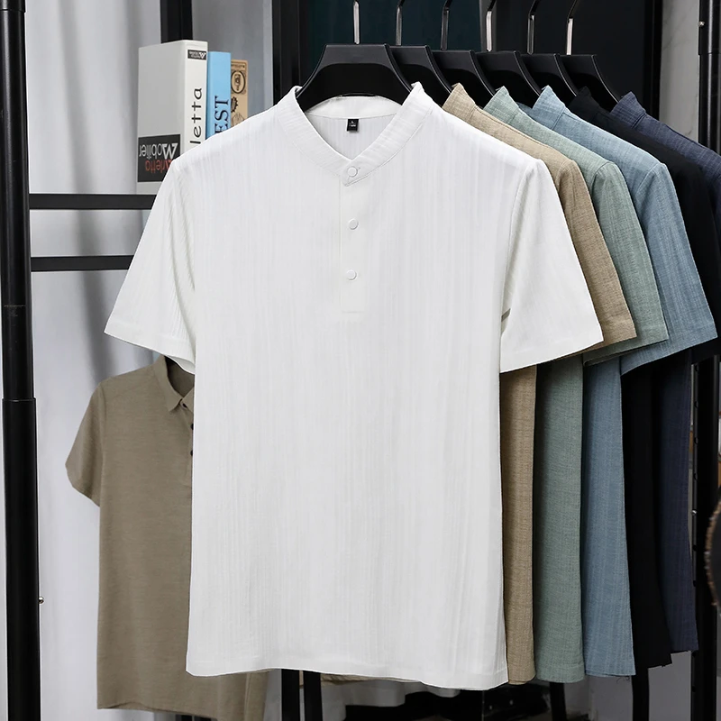 Camisas de Lino Texturizado de - Summer Clothing Line reseña y precio