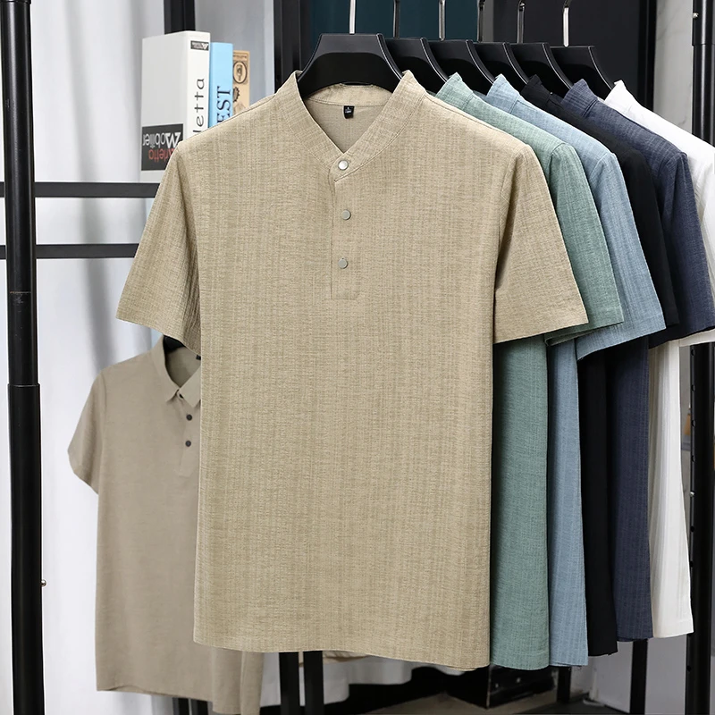 Camisas de Lino Texturizado de - Summer Clothing Line reseña y precio