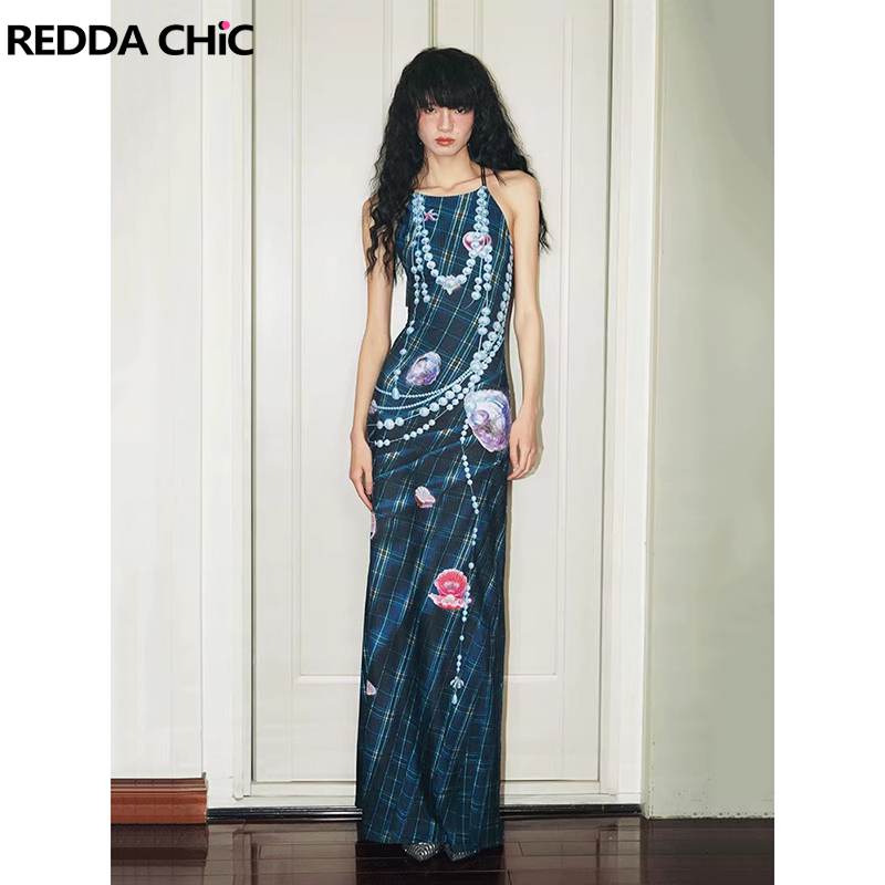 REDDACHiC-vestido a cuadros co - Summer Clothing Drip reseña y precio