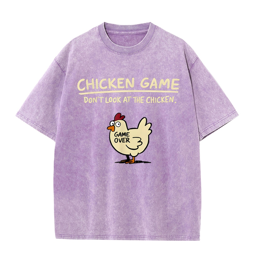 Camiseta divertida Chicken Gam - Summer Games Clothing Brand reseña y precio