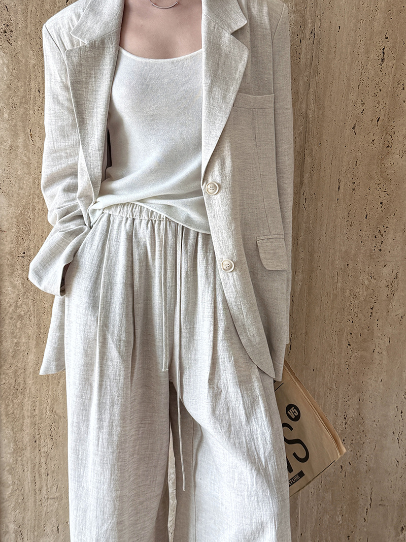 Otoño de alta gama Material de - Summer Clothing Linen reseña y precio