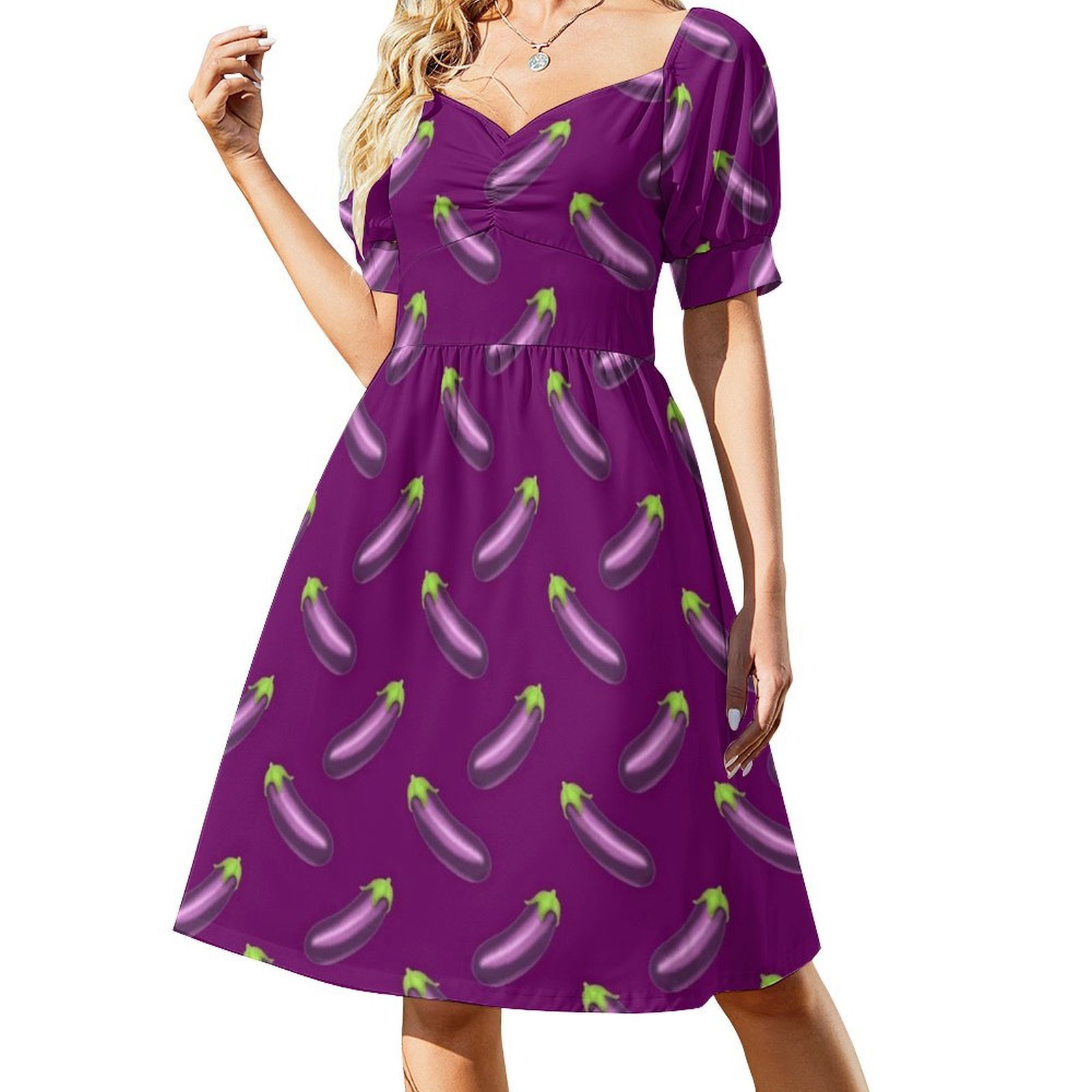 Patrón de berenjena vestido bo - Summer Clothing Patterns reseña y precio