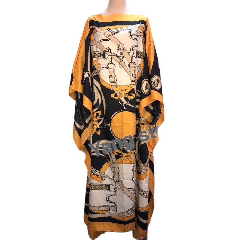 Vestido largo de seda estampad - Summer Clothing Recommendations reseña y precio