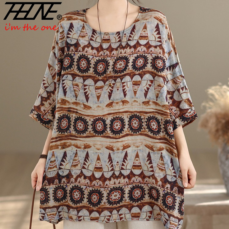 THHONE Blusa de Verano para Mu - Summer Clothing Linen reseña y precio