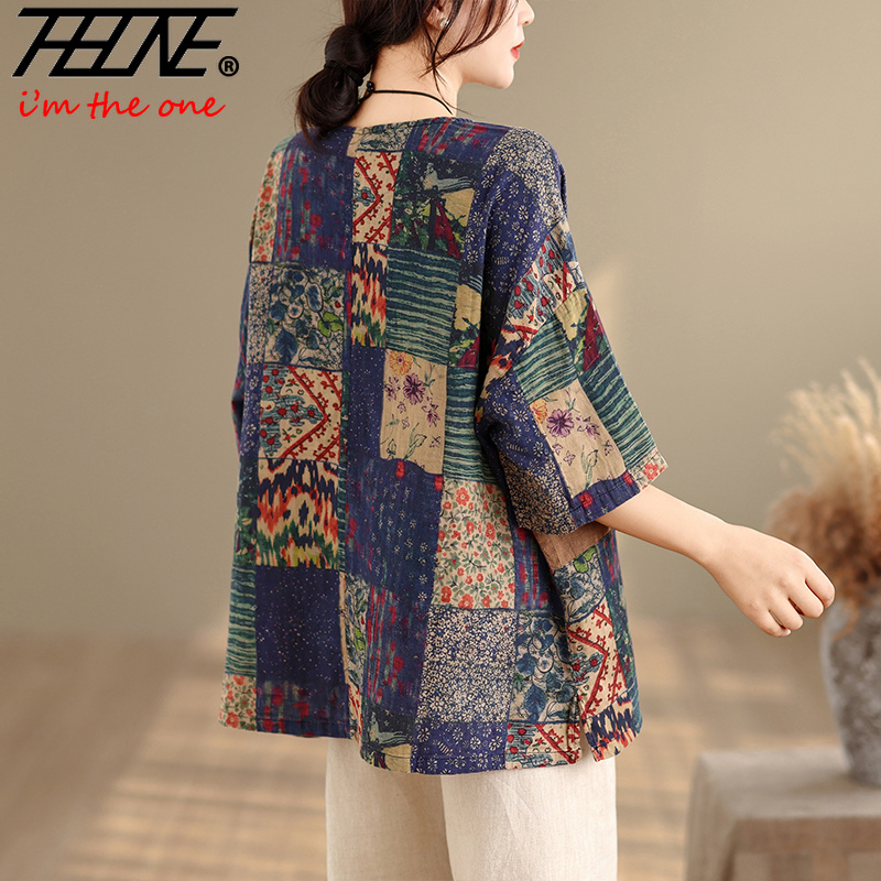 THHONE Blusa de Verano para Mu - Summer Clothing Linen reseña y precio
