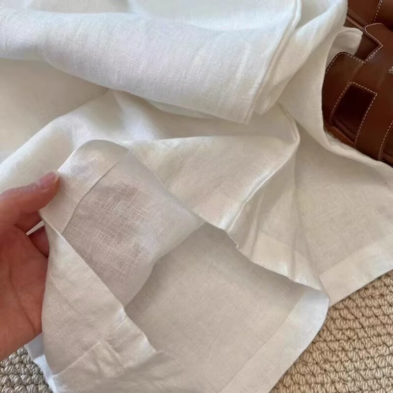 Conjunto de Pantalones Anchos  - Summer Clothing Linen reseña y precio