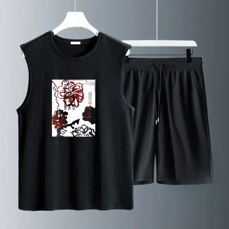 Conjuntos de Camisetas sin Man - Summer Youth Clothing reseña y precio