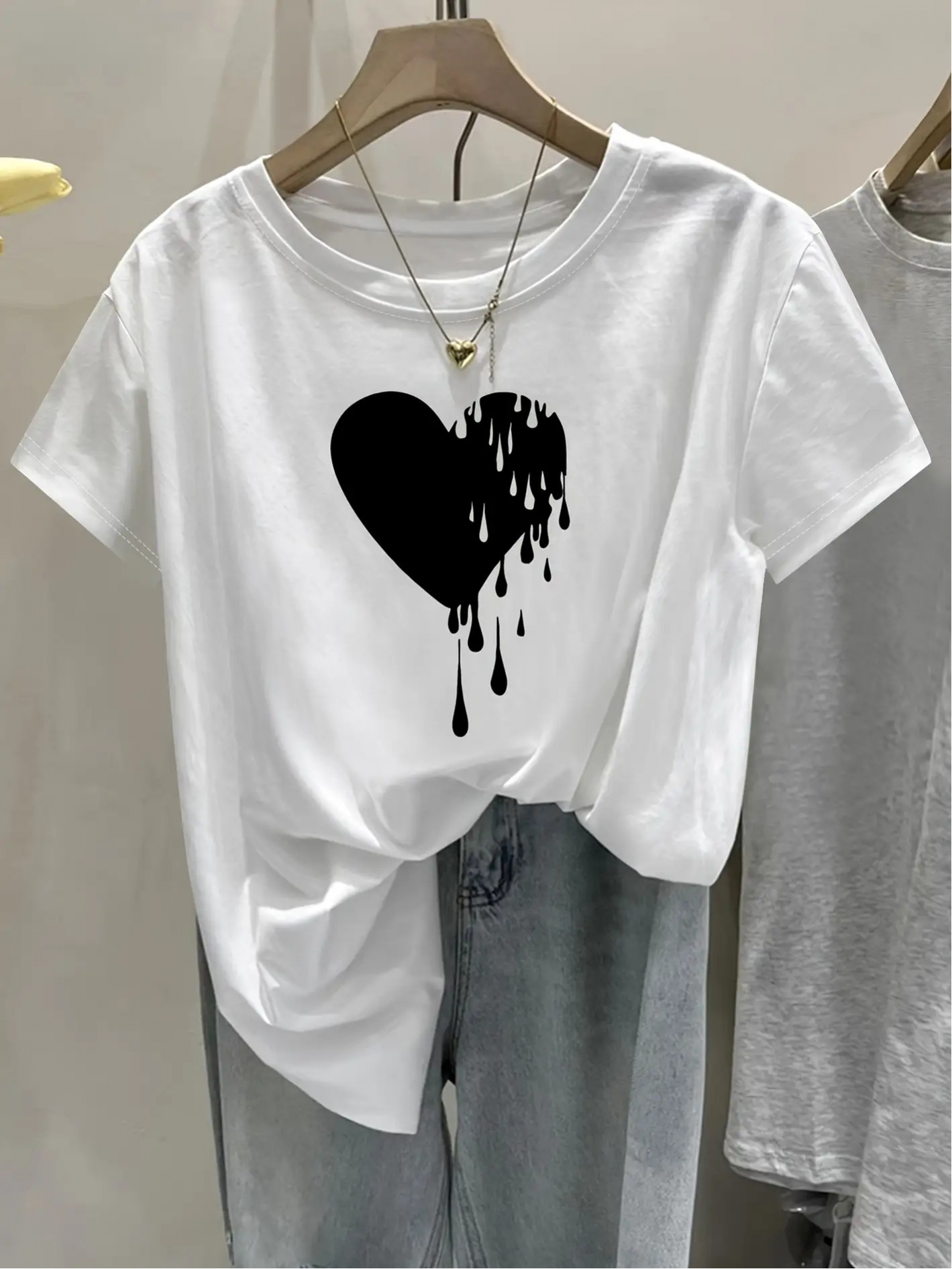 Ropa Casual de Manga Corta con - Summer Clothing Drip reseña y precio