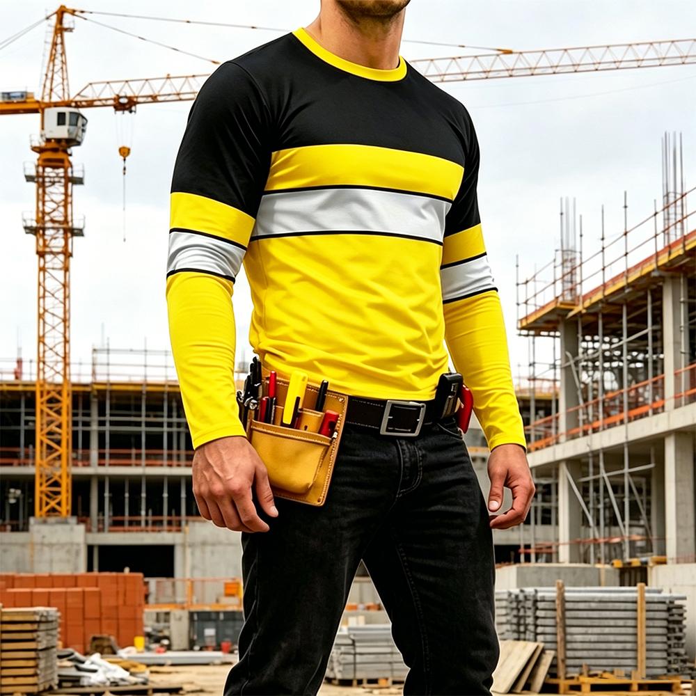 Camiseta de Trabajo a Rayas de - Summer Clothing Line reseña y precio