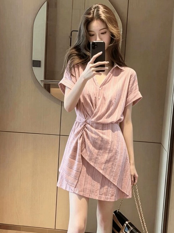 Vestido de Verano con Rayas, M - Summer Line Clothing Brand reseña y precio