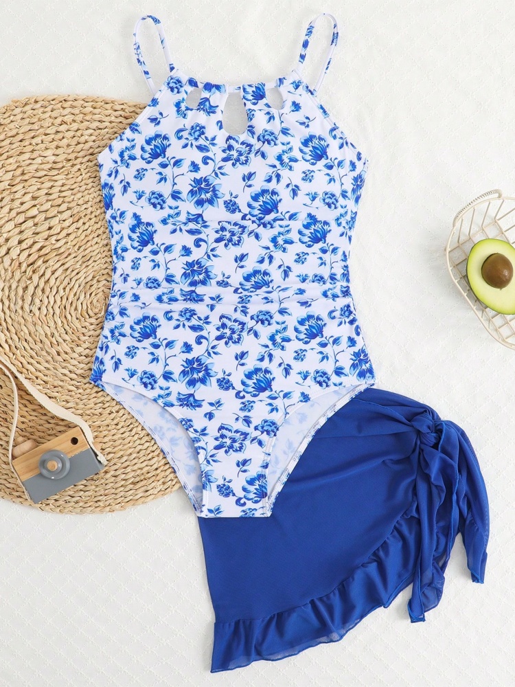 Traje de Baño de Una Pieza par - Swim Cover Up Mesh reseña y precio